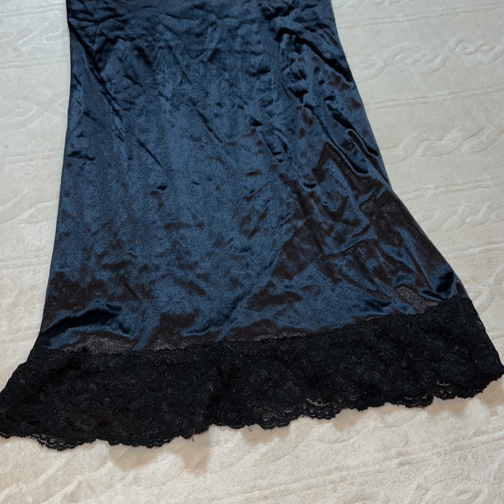 Vintage Victorias‎ Secret Slip dress black medium - Picture 2 of 9